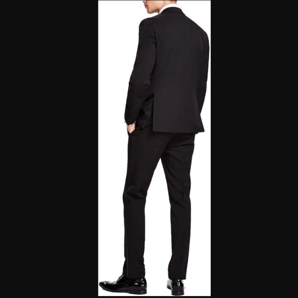 NWT Kenneth Cole Tuxedo, Formal Suit for Black Tie, 48R - Picture 3 of 10